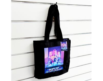 Pyramid International K-pop Demon Hunters taška plátená čierna (Key Art)