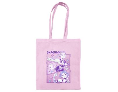 Pyramid International K-pop Demon Hunters taška plátená ružová (Huntrix)