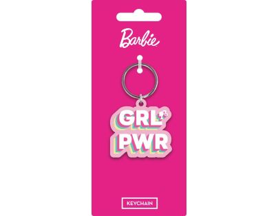 Pyramid International Kľúčenka gumová Barbie