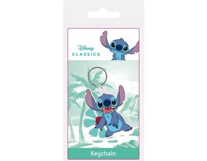 Pyramid International Lilo & Stitch Kľúčenka gumová Stitch