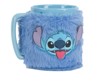 Pyramid International Lilo a Stitch hrnček s návlekom Stitch modrý