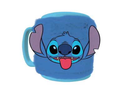 Pyramid International Lilo a Stitch hrnček s návlekom Stitch modrý