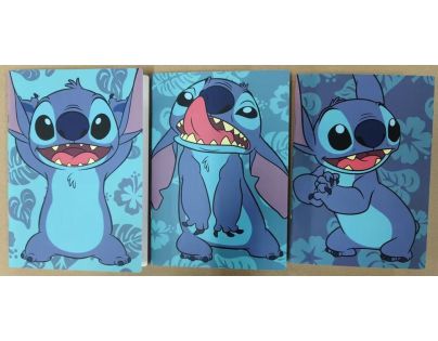 Pyramid International Lilo a Stitch Set zošitov A5 Stitch 3 ks