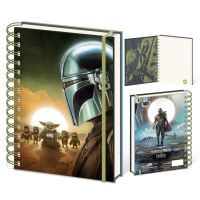 Pyramid International Mandalorian a Grogu blok A5 (Sunset)