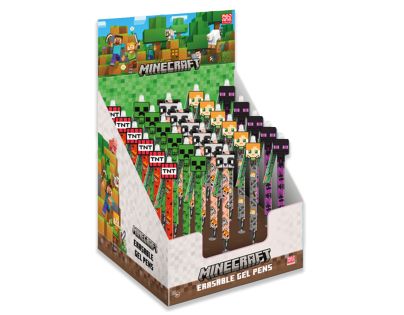 Pyramid International Minecraft gumové gélové pero DPL30