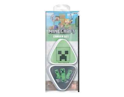 Pyramid International Minecraft set gúm (Creepers)
