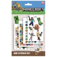 Pyramid International Minecraft Set samolepiek 200 ks