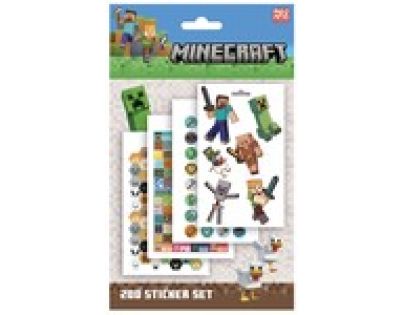Pyramid International Minecraft Set samolepiek 200 ks