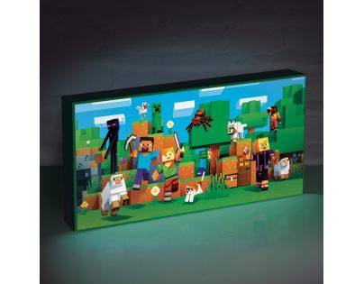 Pyramid International Minecraft svietiaci obraz