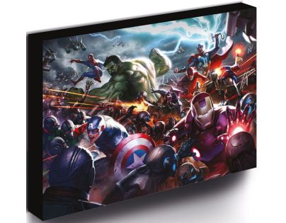 Pyramid International Marvel Obraz LED svietiaci 30x40 cm