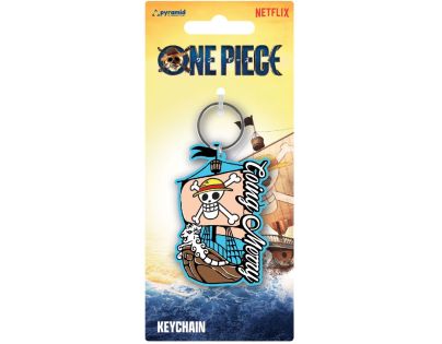 Pyramid International One Piece Gumová kľúčenka Live Action