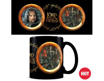 Pyramid International Pán prsteňov meniaci hrnček, 325 ml