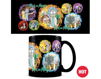 Pyramid International Rick a Morty meniaci hrnček, 325 ml