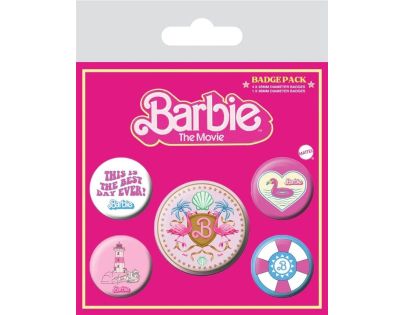 Pyramid International Set odznakov Barbie
