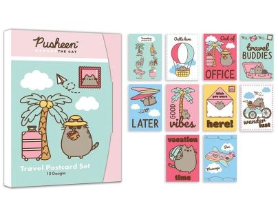 Pyramid International Set pohľadníc Pusheen