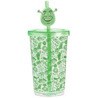 Pyramid International Shrek Hrnček so slamkou
