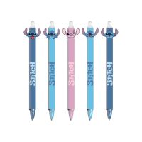 Pyramid International Stitch gumovacie gélové pero modré