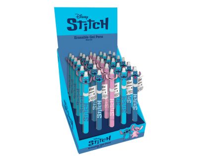 Pyramid International Stitch gumovacie gélové pero modré