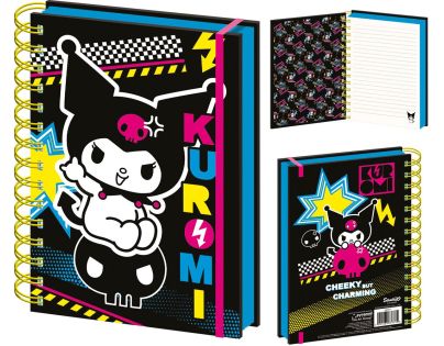 Pyramid Kuromi krúžkový blok A5 DPL10