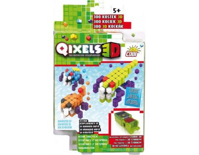 Qixels 3D Tematická sada Útočníci z vesmíru