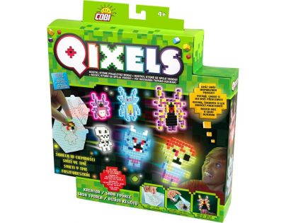 Qixels Sada Tvůrce svítící ve tmě