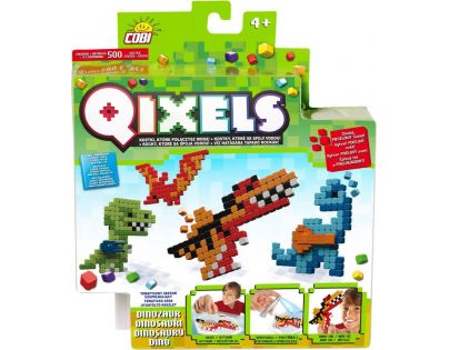 Qixels Tématická sada 87013 - Dinosauři