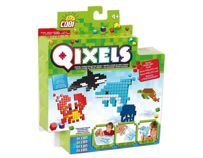Qixels Tématická sada 87111 - Oceán