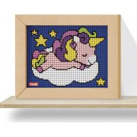 Quercetti Pixel Art 4 Kawaii Unicorn mozaika z kolíčkov 2