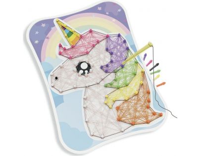 Quercetti Play Creativo String Art Animals kreslenie pomocou nití a kolíčkov