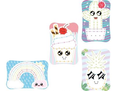 Quercetti Play Creativo String Art Fancy kreslenie pomocou nití a kolíčkov