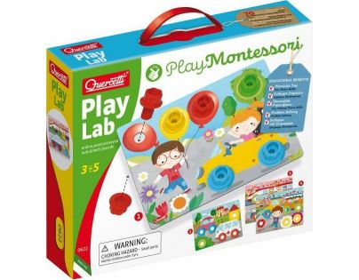 Quercetti Play Lab nuts & bolts boards Tabuľky so skrutkami a matičkami