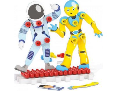 Quercetti Puppets nuts & bolts puppets Postavičky so skrutkami a matičkami