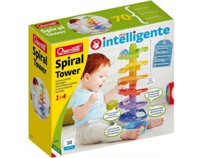 Quercetti Spiral Tower špirálová guľôčková dráha