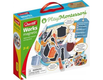 Quercetti Puzzle Magnetické loto 15 dielikov