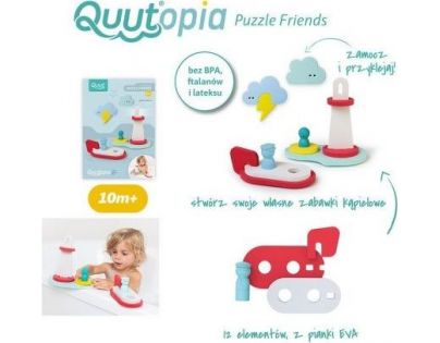 Quutopia Vodné záchranári Puzzle do vody 3D