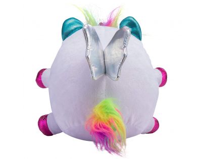 Rainbocorns plyšový jednorožec béžový roh
