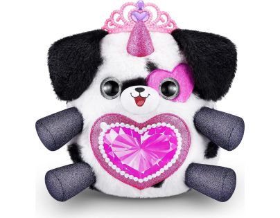 Rainbocorns Plyšový jednorožec s korunkou psík