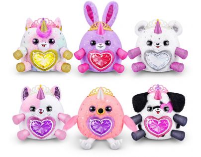 Rainbocorns Plyšový jednorožec s korunkou psík