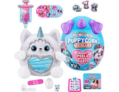 Zuru Rainbocorns S1 Chorý psík  fialový roh