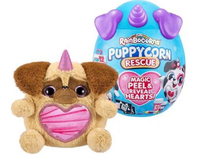 Zuru Rainbocorns S1 Chorý psík  fialový roh