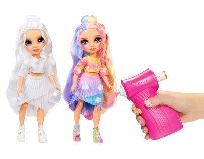 Rainbow High Air Brush bábika - fialové oči