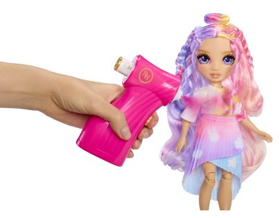 Rainbow High Air Brush bábika - fialové oči