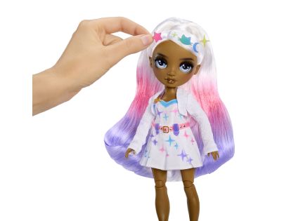 Rainbow High Air Brush bábika - sivé oči