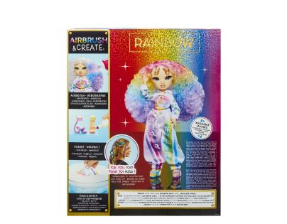 Rainbow High Air Brush bábika - zelené oči