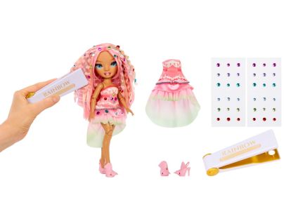Rainbow High Be Dazzling Fashion bábika - Adeline Rose (Pink)