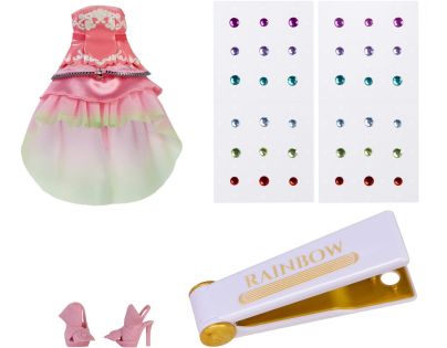 Rainbow High Be Dazzling Fashion bábika - Adeline Rose (Pink)