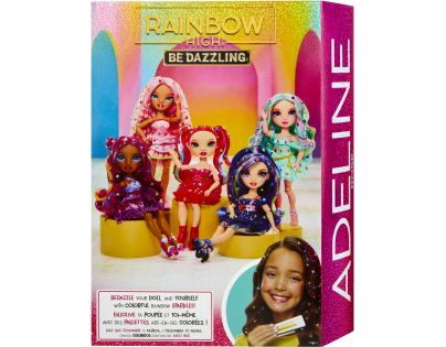 Rainbow High Be Dazzling Fashion bábika - Adeline Rose (Pink)