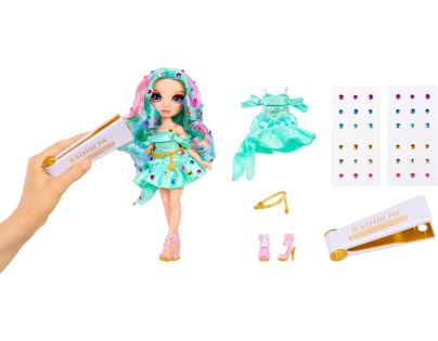 Rainbow High Be Dazzling Fashion bábika - Celine Turquoise (Teal)