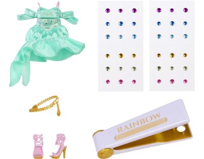 Rainbow High Be Dazzling Fashion bábika - Celine Turquoise (Teal)