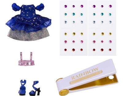Rainbow High Be Dazzling Fashion bábika - Genevieve Bleue (Blue)